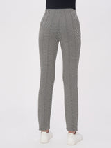 Pantalone a sigaretta in tessuto Eco Jacquard -  - Ragno