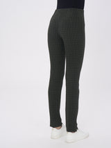 Pantalone a sigaretta in tessuto Eco Jacquard -  - Ragno