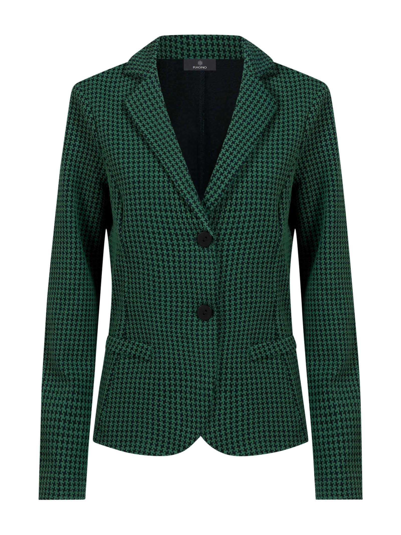 Blazer a 2 bottoni in Eco Jacquard -  - Ragno