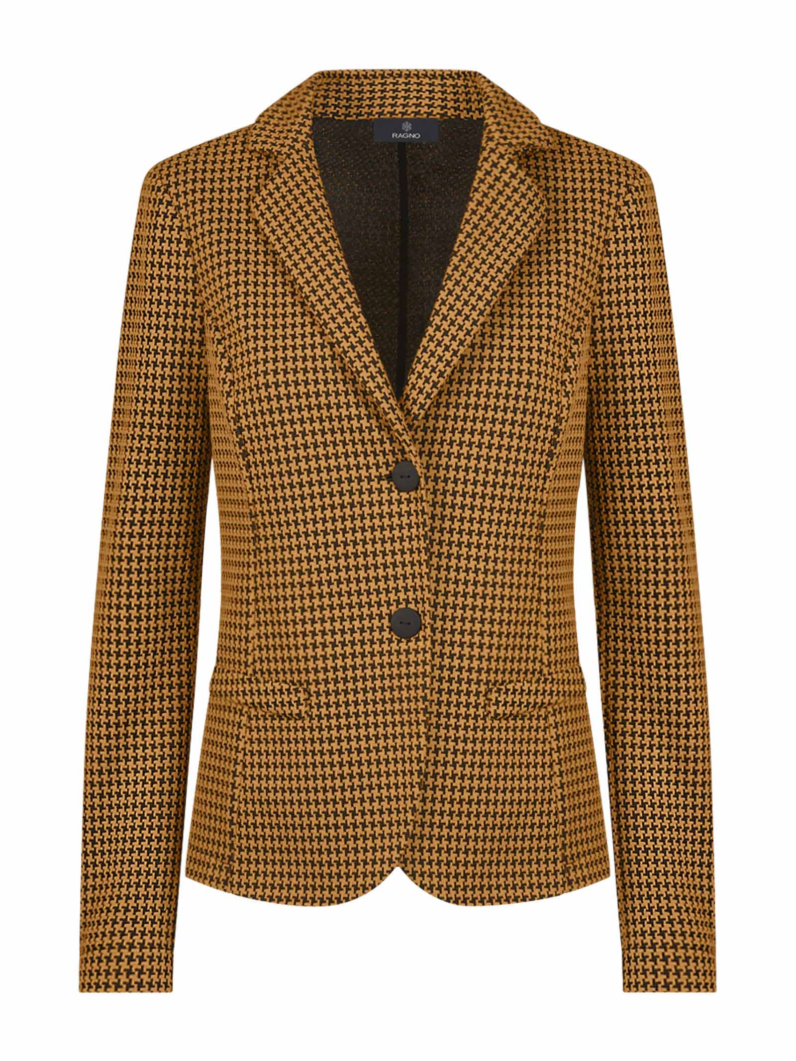 Blazer a 2 bottoni in Eco Jacquard -  - Ragno