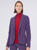 Blazer a 2 bottoni in Eco Jacquard -  - Ragno