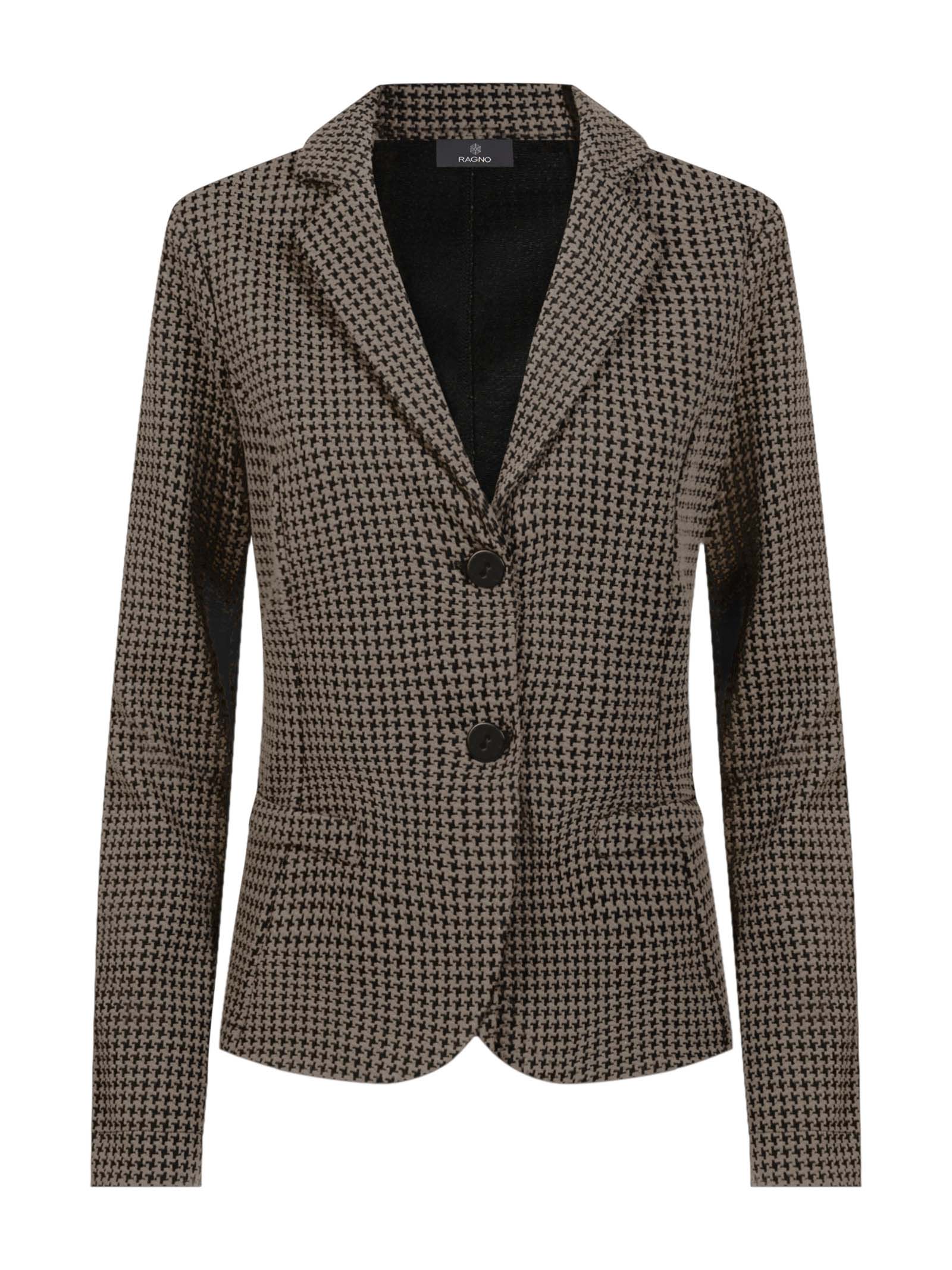 Blazer a 2 bottoni in Eco Jacquard -  - Ragno