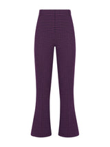 Pantalone flare in tessuto Eco Jacquard -  - Ragno