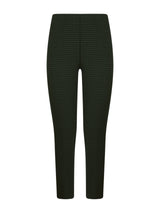 Pantalone a sigaretta in tessuto Eco Jacquard -  - Ragno