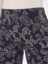 Pantalone a sigaretta in tessuto Eco Jacquard -  - Ragno