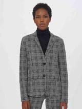 Blazer a 2 bottoni in Eco Jacquard -  - Ragno