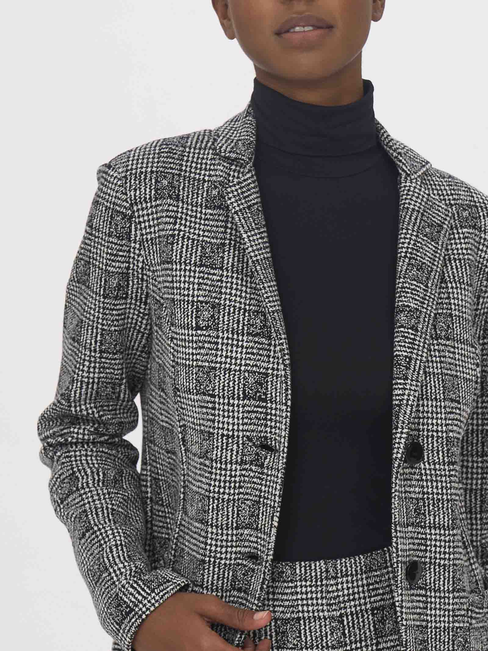 Blazer a 2 bottoni in Eco Jacquard -  - Ragno