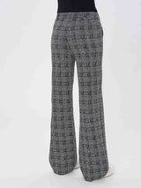 Pantalone a palazzo in tessuto Eco Jacquard -  - Ragno