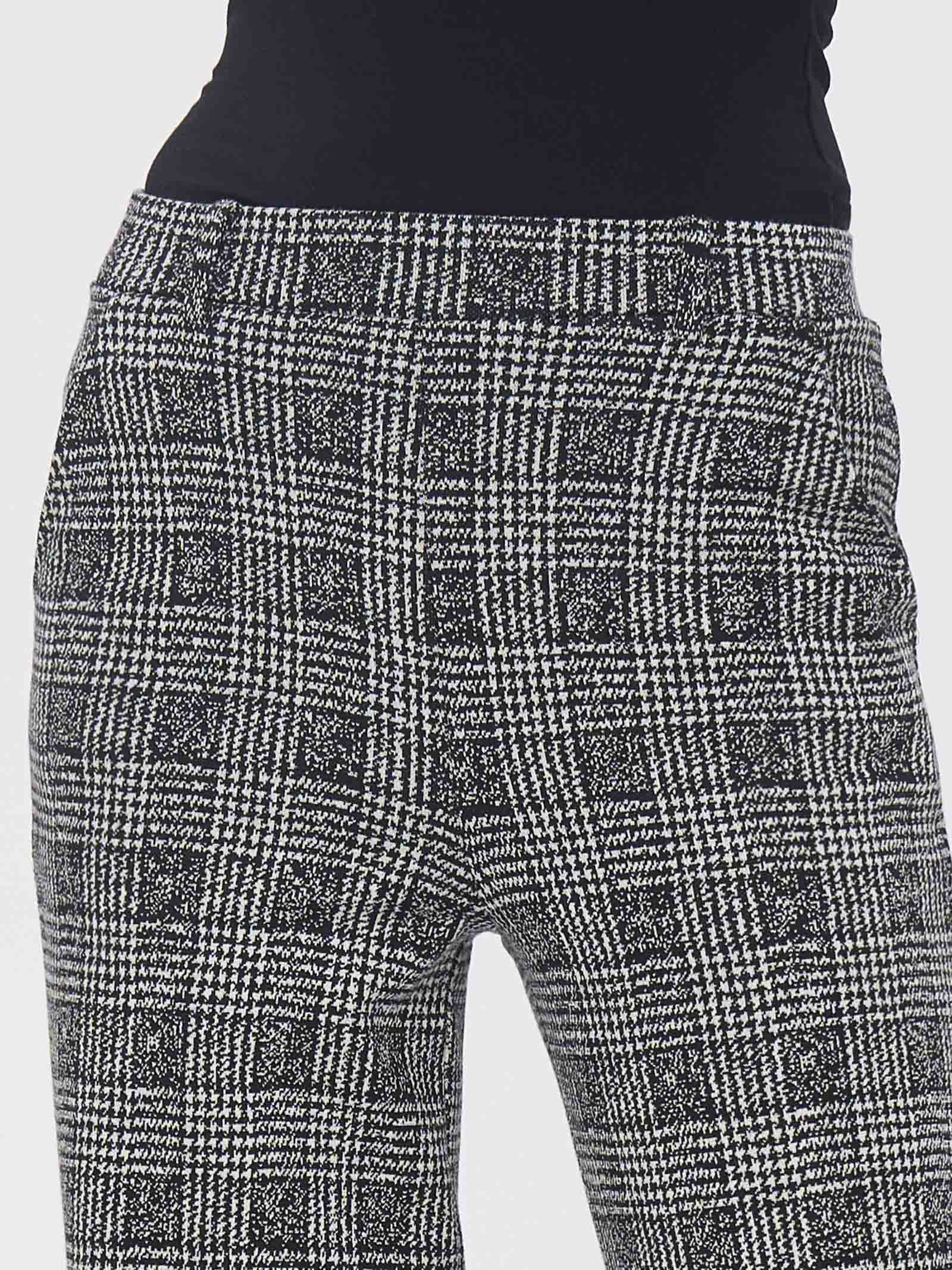 Pantalone a palazzo in tessuto Eco Jacquard -  - Ragno