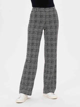 Pantalone ampio in tessuto Eco Jacquard -  - Ragno