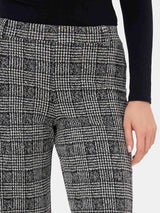 Pantalone ampio in tessuto Eco Jacquard -  - Ragno