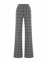 Pantalone ampio in tessuto Eco Jacquard -  - Ragno