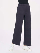 Pantalone ampio in tessuto Digital Wool -  - Ragno