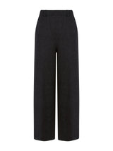 Pantalone ampio in tessuto Digital Wool -  - Ragno