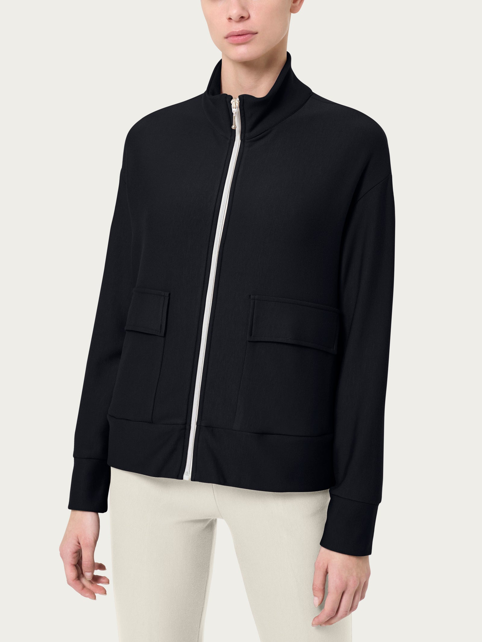 Giacca con zip in Eco techno Fleece -  - Ragno