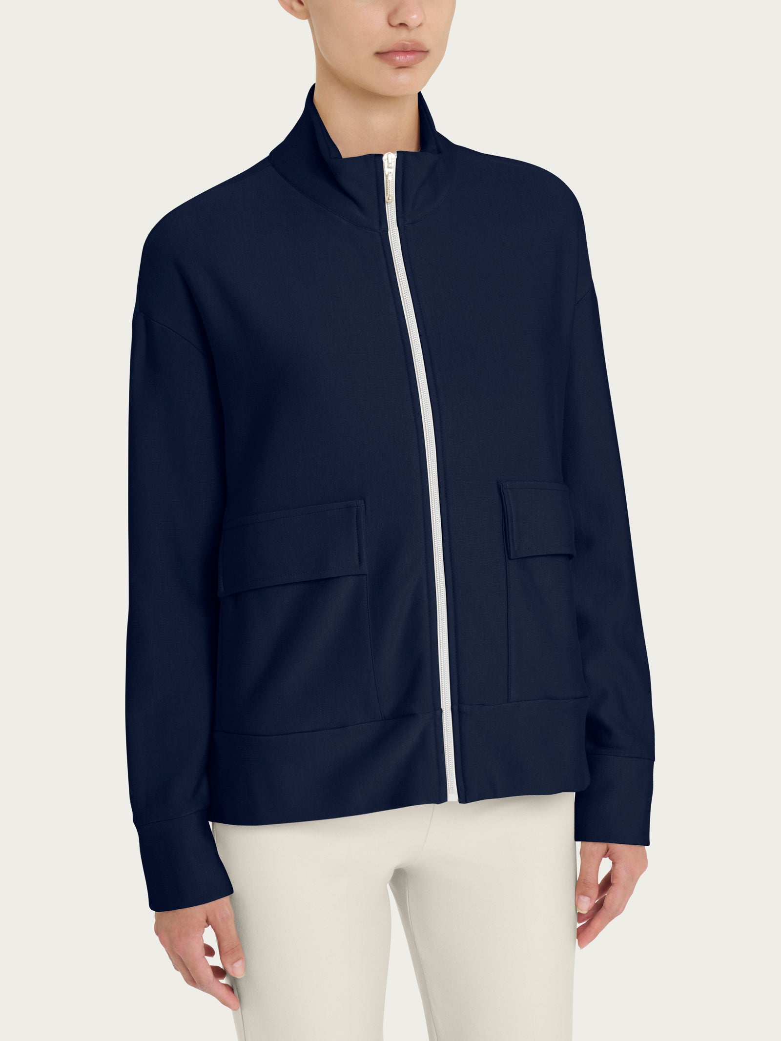 Giacca con zip in Eco techno Fleece -  - Ragno