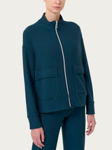 Giacca con zip in Eco techno Fleece -  - Ragno