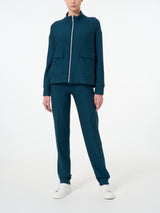 Giacca con zip in Eco techno Fleece -  - Ragno