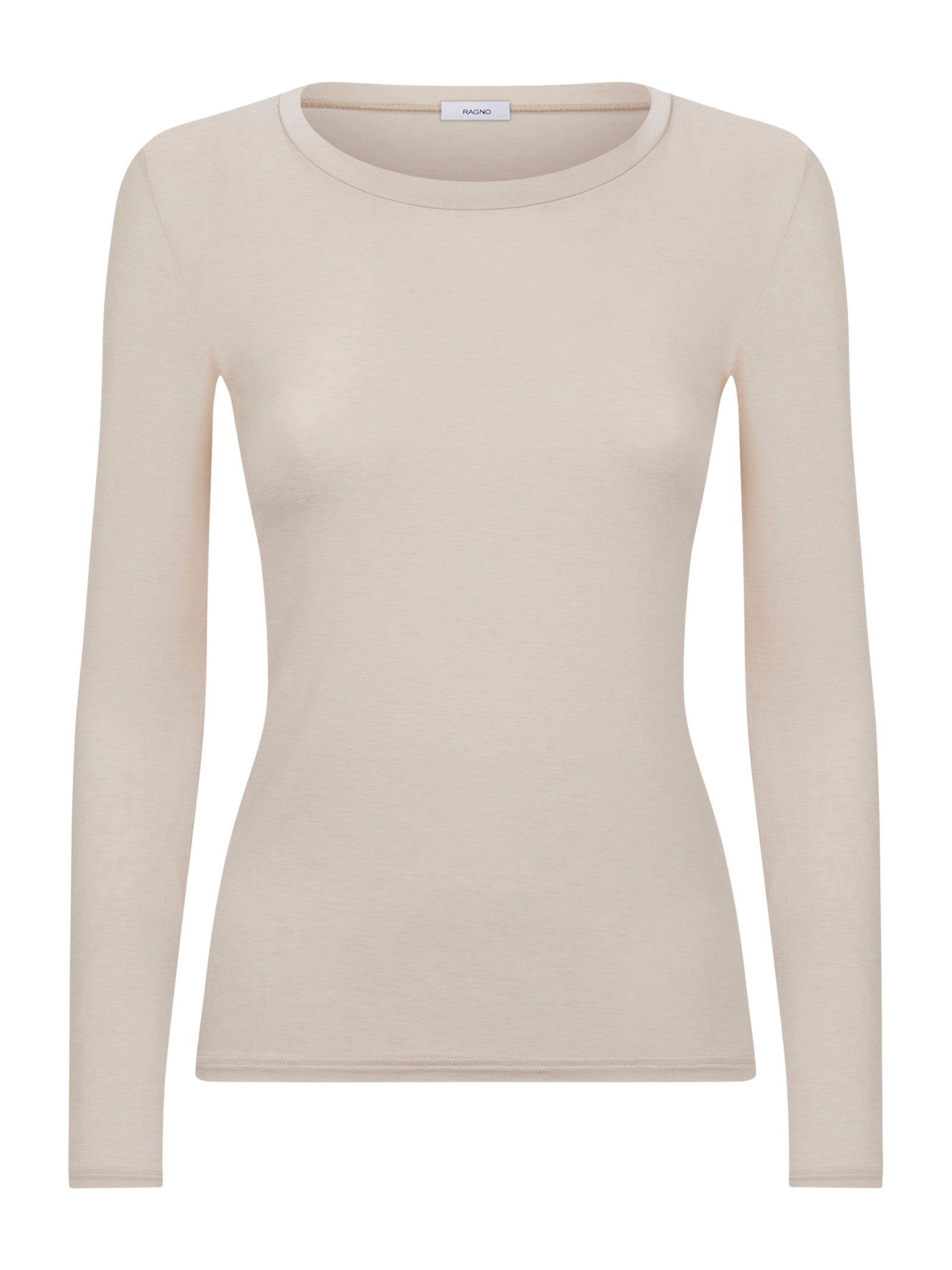 Maglietta girocollo in filato Tenderwool Grigi Donna - Ragno