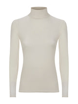 Maglietta con collo dolcevita in filato Tenderwool Grigi Donna - Ragno