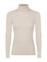 Maglietta con collo dolcevita in filato Tenderwool Grigi Donna - Ragno