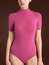 Body con collo alto in tenderwool Rosa Donna - Ragno