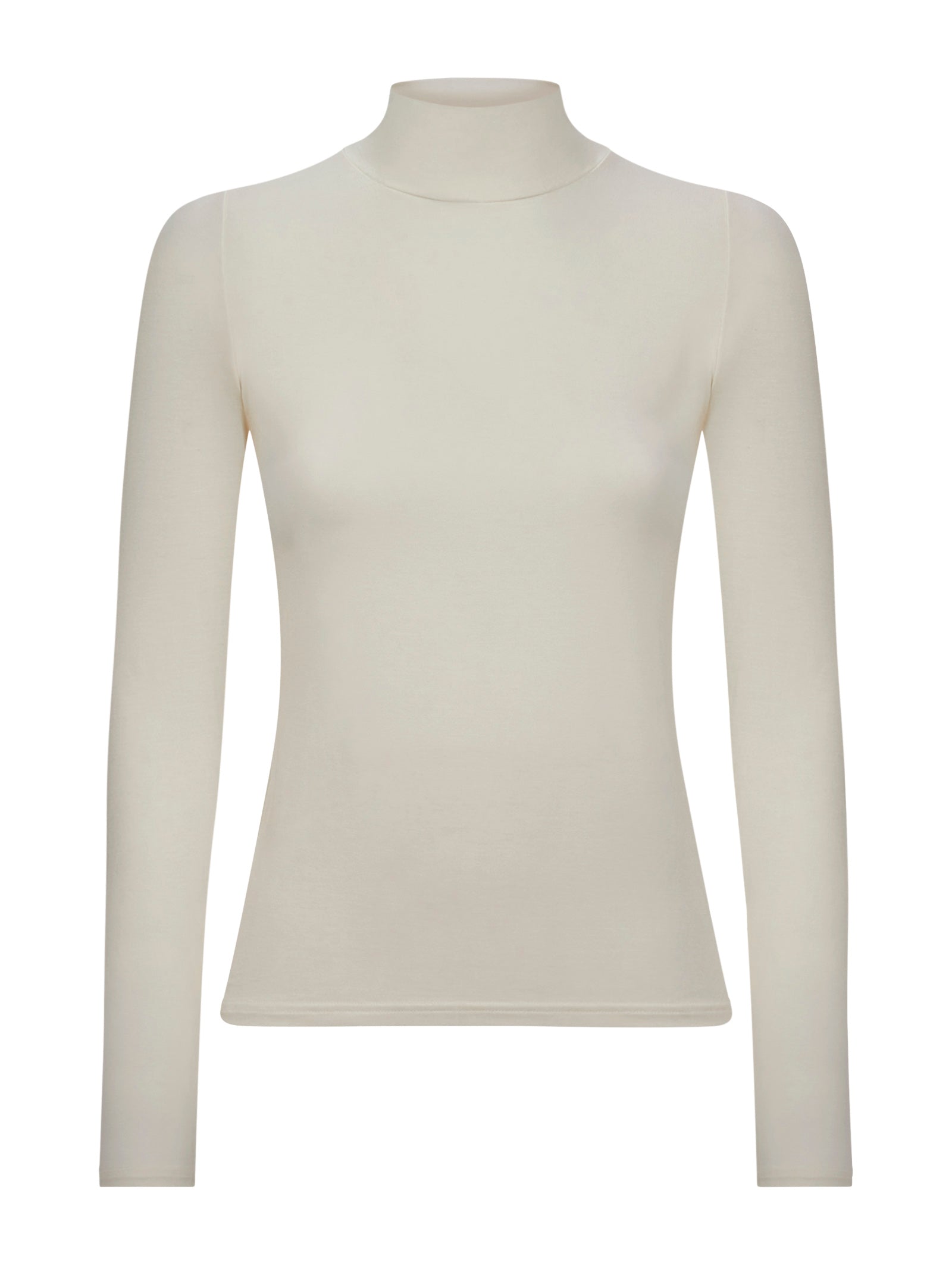 Maglietta con collo lupetto in filato Tenderwool Grigi Donna - Ragno