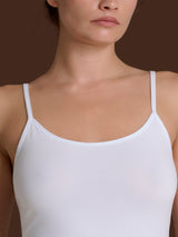 beYOUtiful - Top in cotone elasticizzato extra fine Blu Donna - Ragno