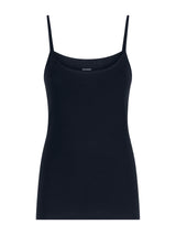 beYOUtiful - Top in cotone elasticizzato extra fine Blu Donna - Ragno