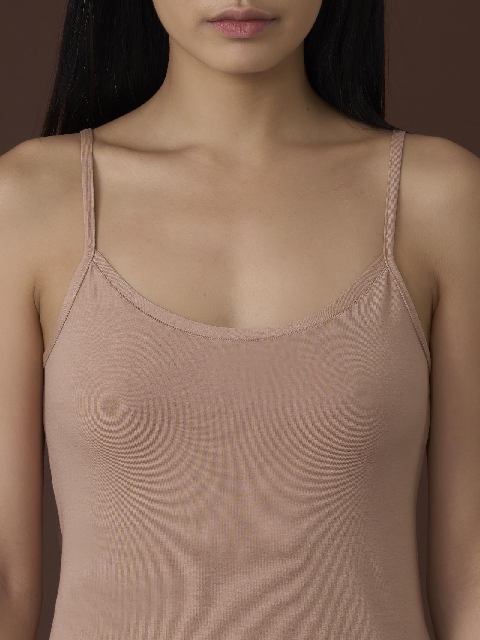 beYOUtiful - Top in cotone elasticizzato extra fine Bianchi Donna - Ragno