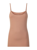 beYOUtiful - Top in cotone elasticizzato extra fine Marroni Donna - Ragno