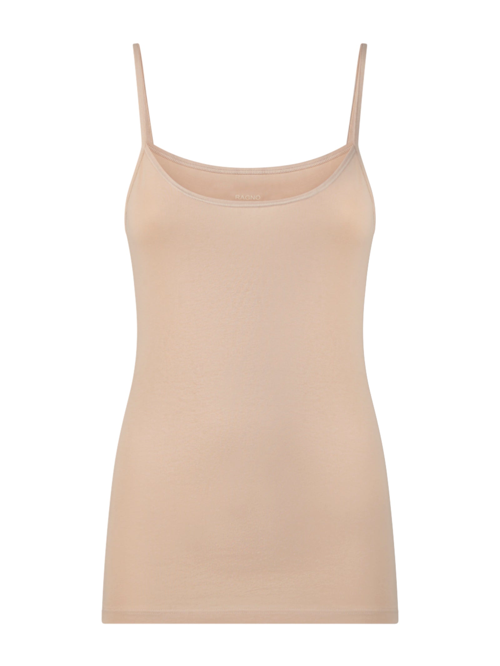 beYOUtiful - Top in cotone elasticizzato extra fine Marroni Donna - Ragno