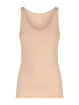 beYOUtiful - Canottiera in cotone elasticizzato extra fine Marroni Donna - Ragno