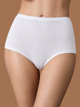 beYOUtiful - Slip alto in cotone elasticizzato extra fine Bianchi Donna - Ragno