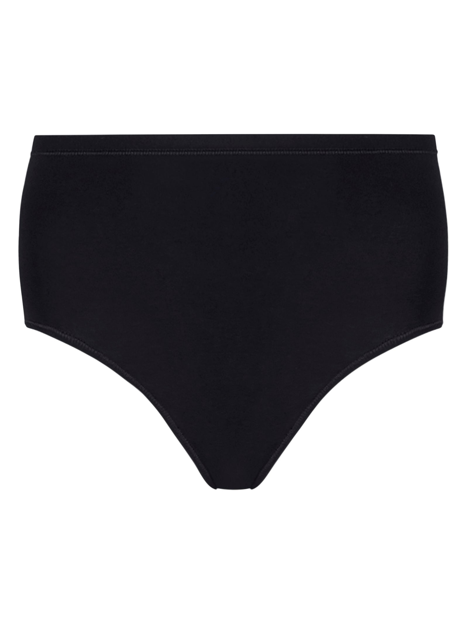 beYOUtiful - Slip alto in cotone elasticizzato extra fine Neri Donna - Ragno