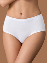 beYOUtiful - Coulotte in cotone elasticizzato extra fine Bianchi Donna - Ragno