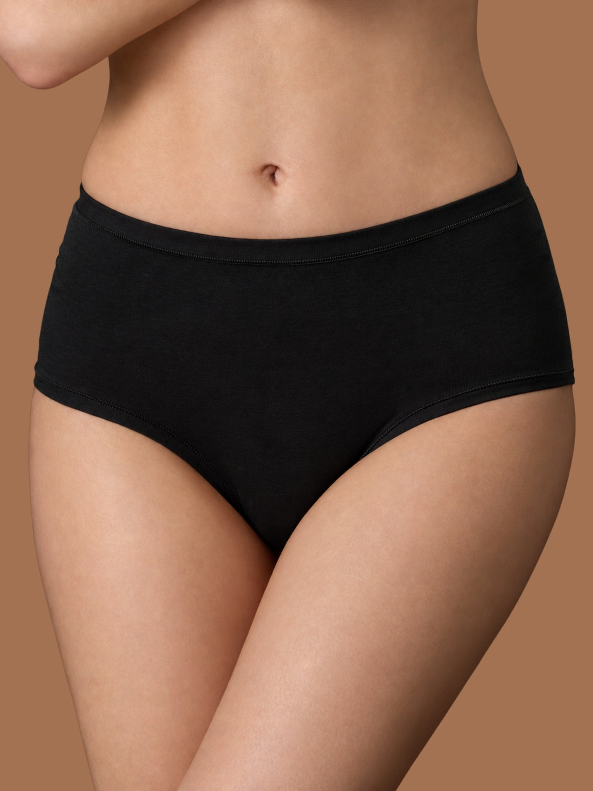 beYOUtiful - Coulotte in cotone elasticizzato extra fine Neri Donna - Ragno