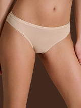 beYOUtiful - Slip in cotone elasticizzato extra fine Marroni Donna - Ragno