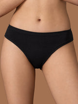 beYOUtiful - Slip in cotone elasticizzato extra fine Neri Donna - Ragno
