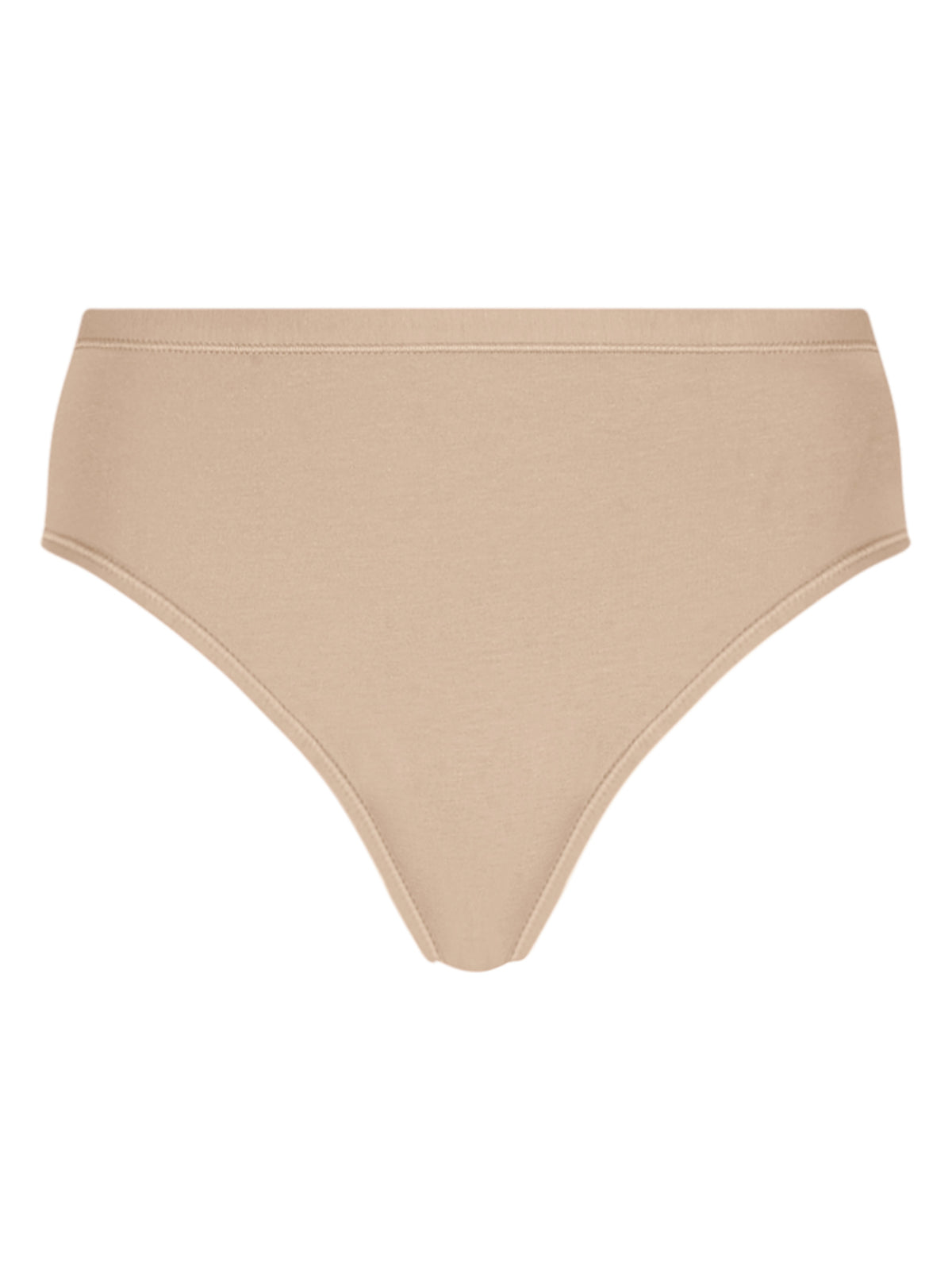 beYOUtiful - Slip alto in cotone elasticizzato extra fine Marroni Donna - Ragno