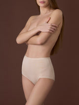 beYOUtiful - Slip maxi in cotone elasticizzato extra fine Marroni Donna - Ragno