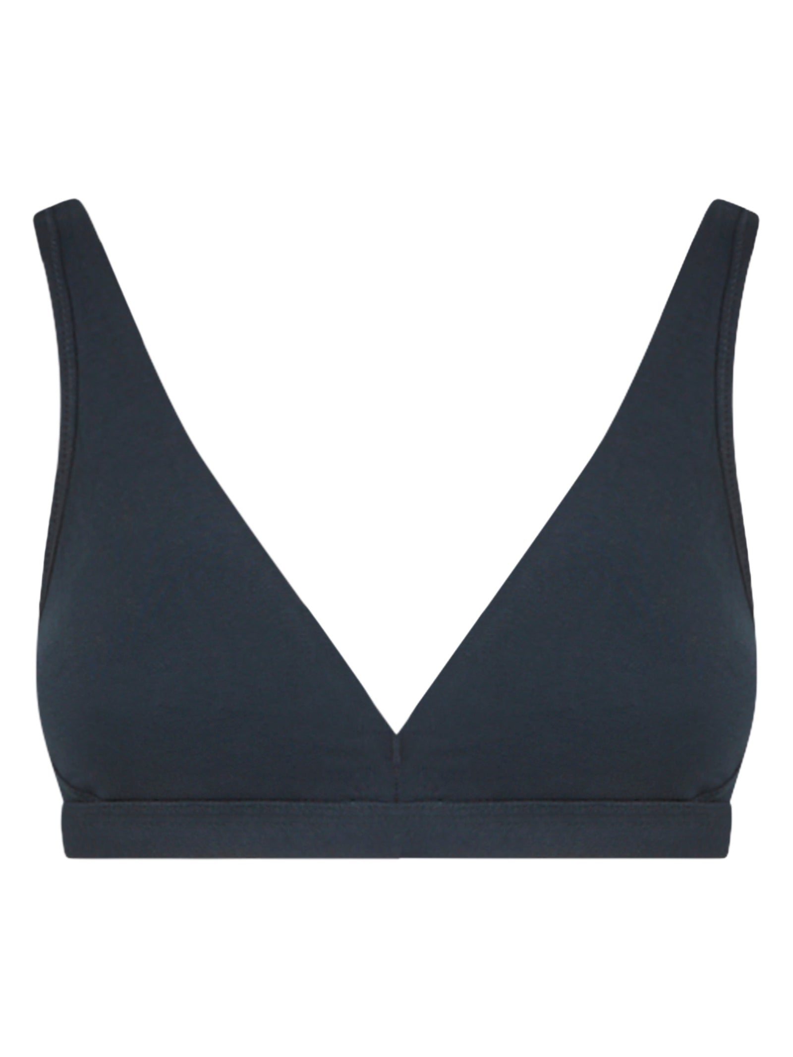 beYOUtiful Bralette - Reggiseno in cotone elasticizzato extra fine Blu Donna - Ragno