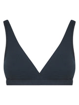 beYOUtiful Bralette - Reggiseno in cotone elasticizzato extra fine Blu Donna - Ragno