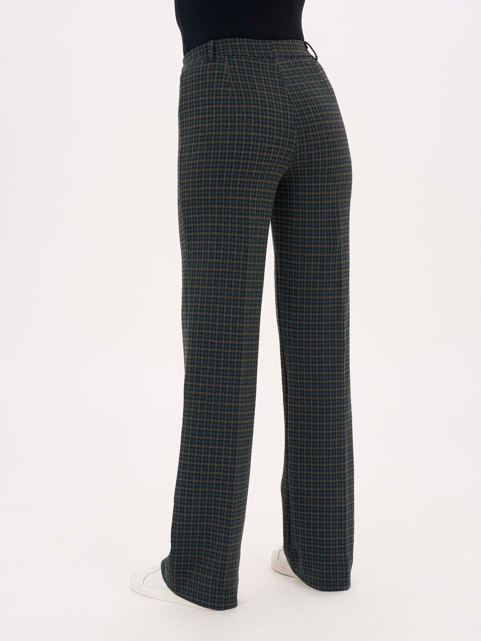 Pantalone ampio in tessuto Eco Jacquard -  - Ragno