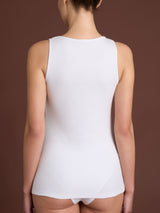 Thermo Cotton - Canottiera a spalla larga in caldo cotone  Neri Donna - Ragno