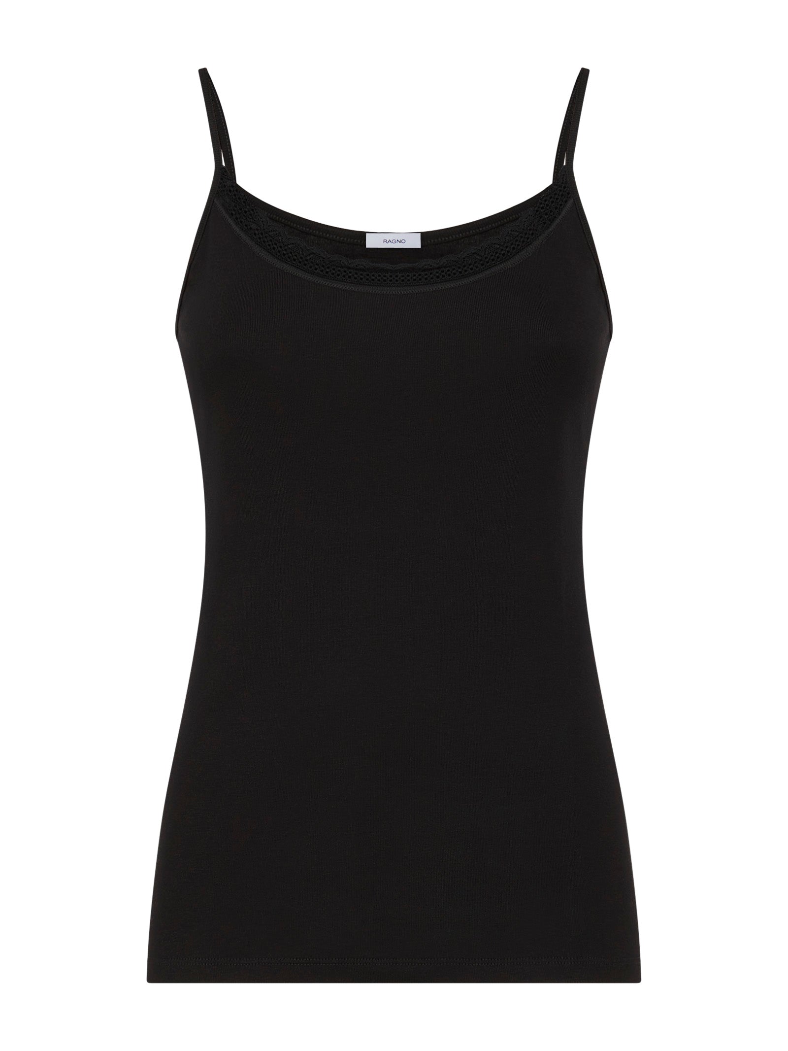 Thermo Cotton - Top in caldo cotone  Neri Donna - Ragno