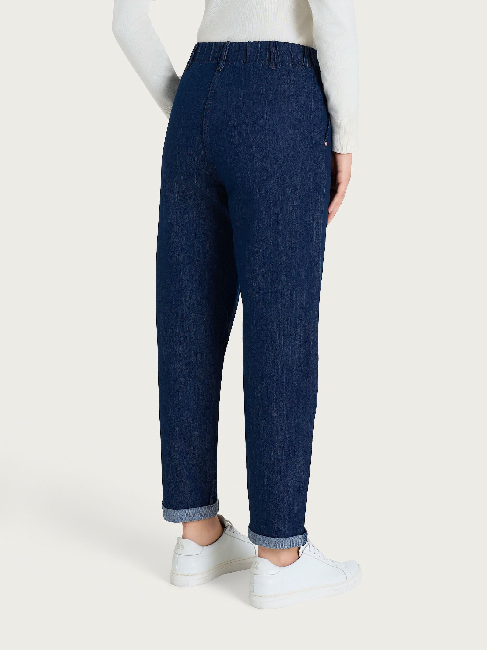 Jeans a carota in 4 Seasons Denim  Blu Donna - Ragno