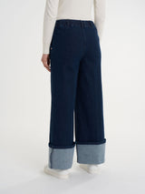 Jeans a Palazzo in 4 Seasons Denim  -  - Ragno