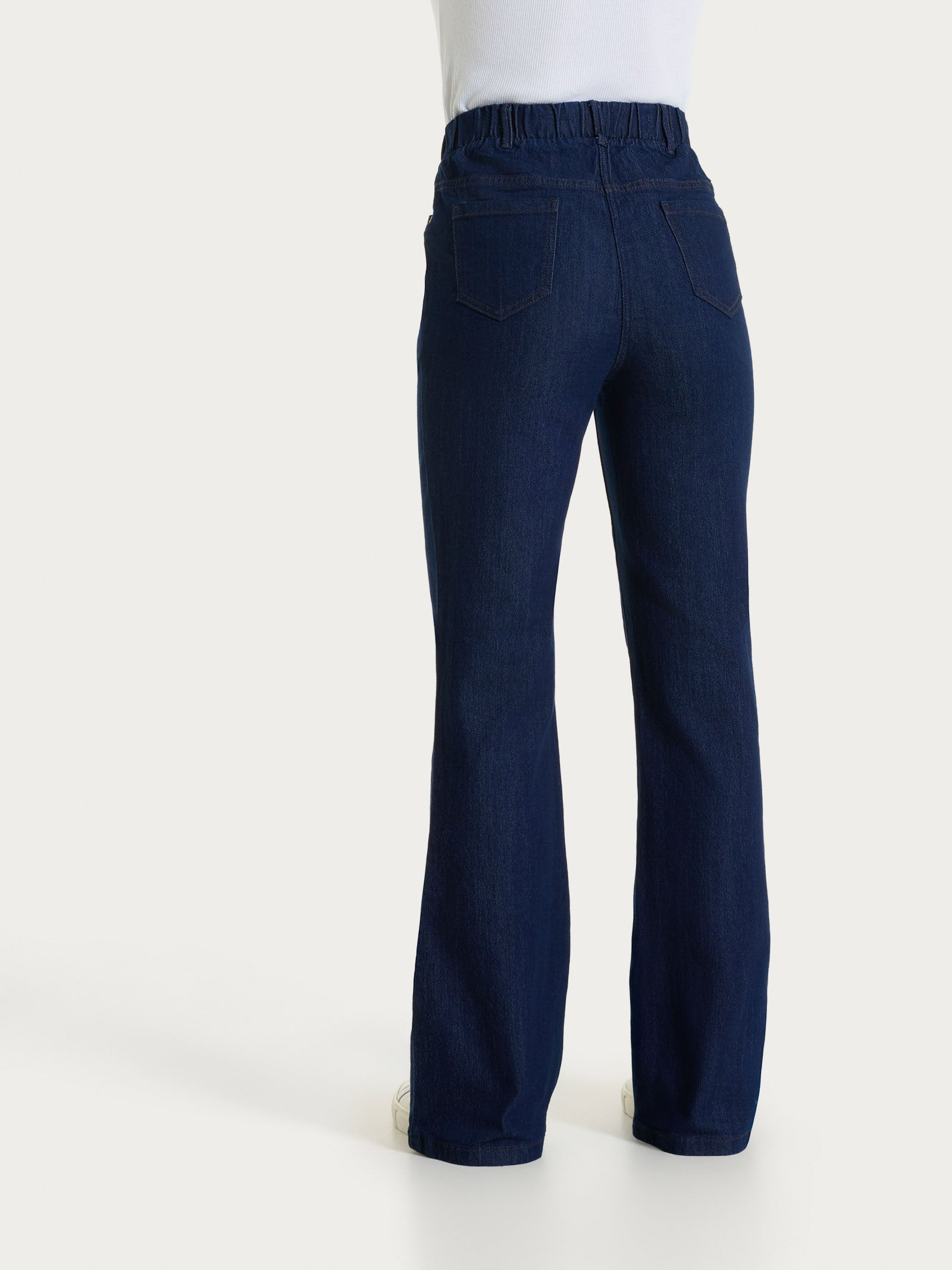 Jeans Flare in 4 Seasons Denim  Blu Donna - Ragno