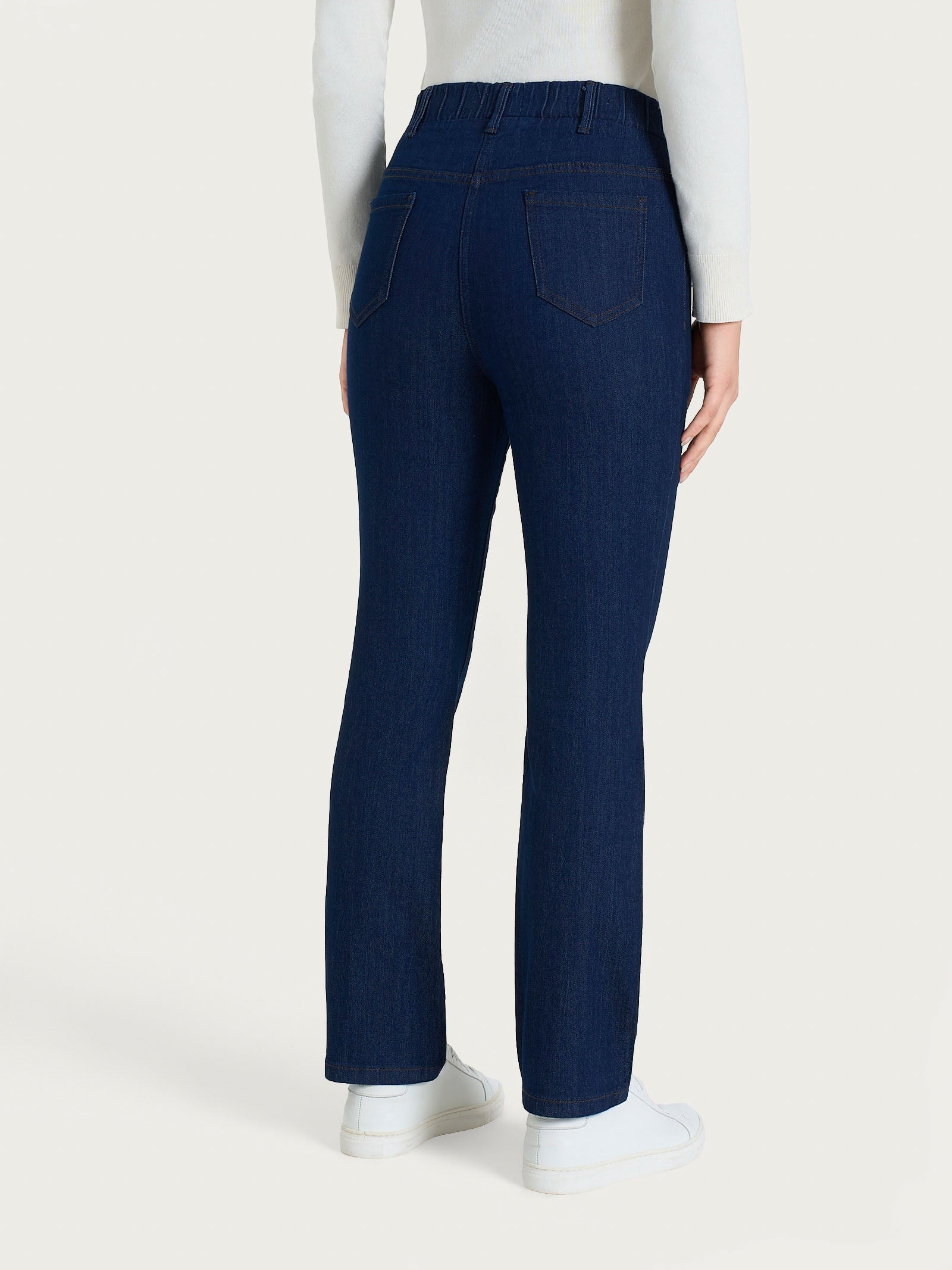 Jeans a gamba dritta in 4 Seasons Denim  Blu Donna - Ragno